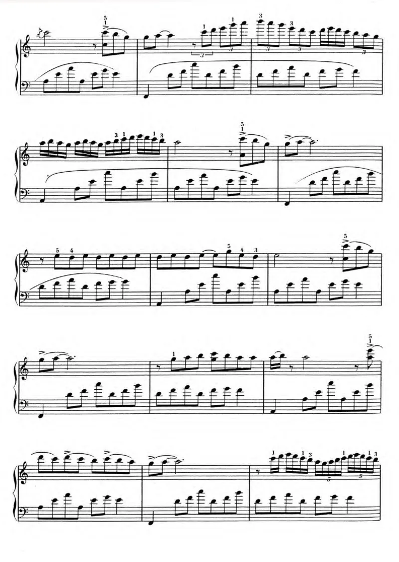 GeorgeWinston.Autumn_一万首著名钢琴曲谱哈农贝多芬合集视频教学电子版高清无水印可打印_06影视钢琴谱合集_影视主题曲钢琴谱