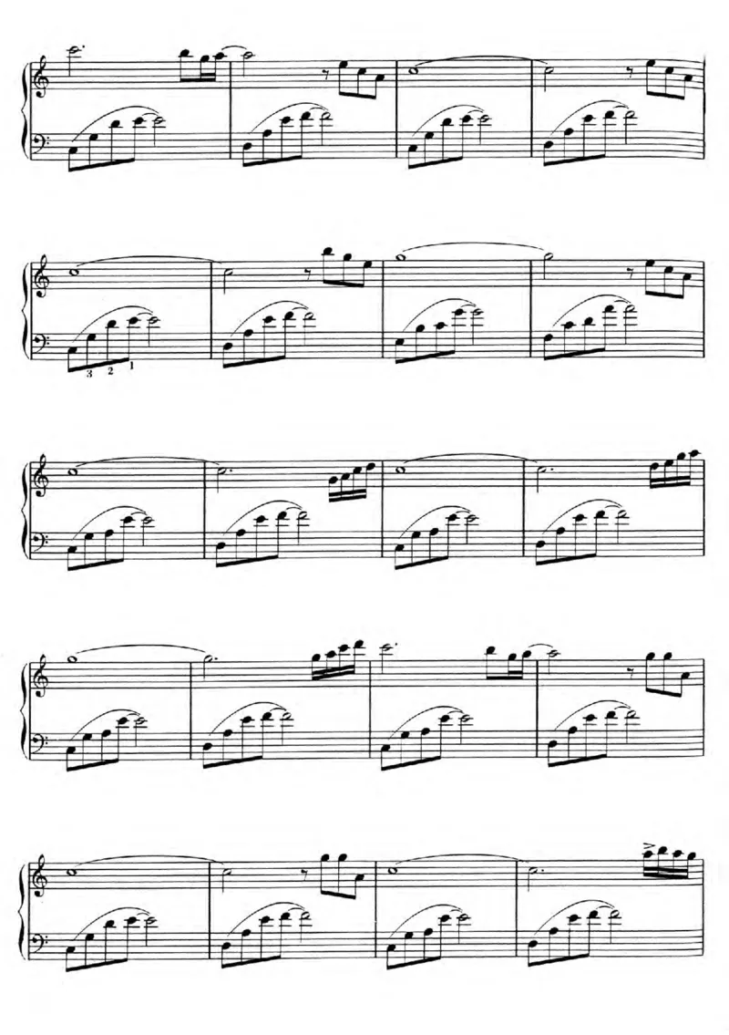 GeorgeWinston.Autumn_一万首著名钢琴曲谱哈农贝多芬合集视频教学电子版高清无水印可打印_06影视钢琴谱合集_影视主题曲钢琴谱