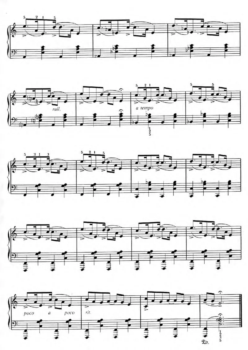 GeorgeWinston.Autumn_一万首著名钢琴曲谱哈农贝多芬合集视频教学电子版高清无水印可打印_06影视钢琴谱合集_影视主题曲钢琴谱