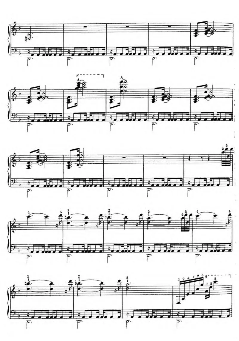 GeorgeWinston.Autumn_一万首著名钢琴曲谱哈农贝多芬合集视频教学电子版高清无水印可打印_06影视钢琴谱合集_影视主题曲钢琴谱