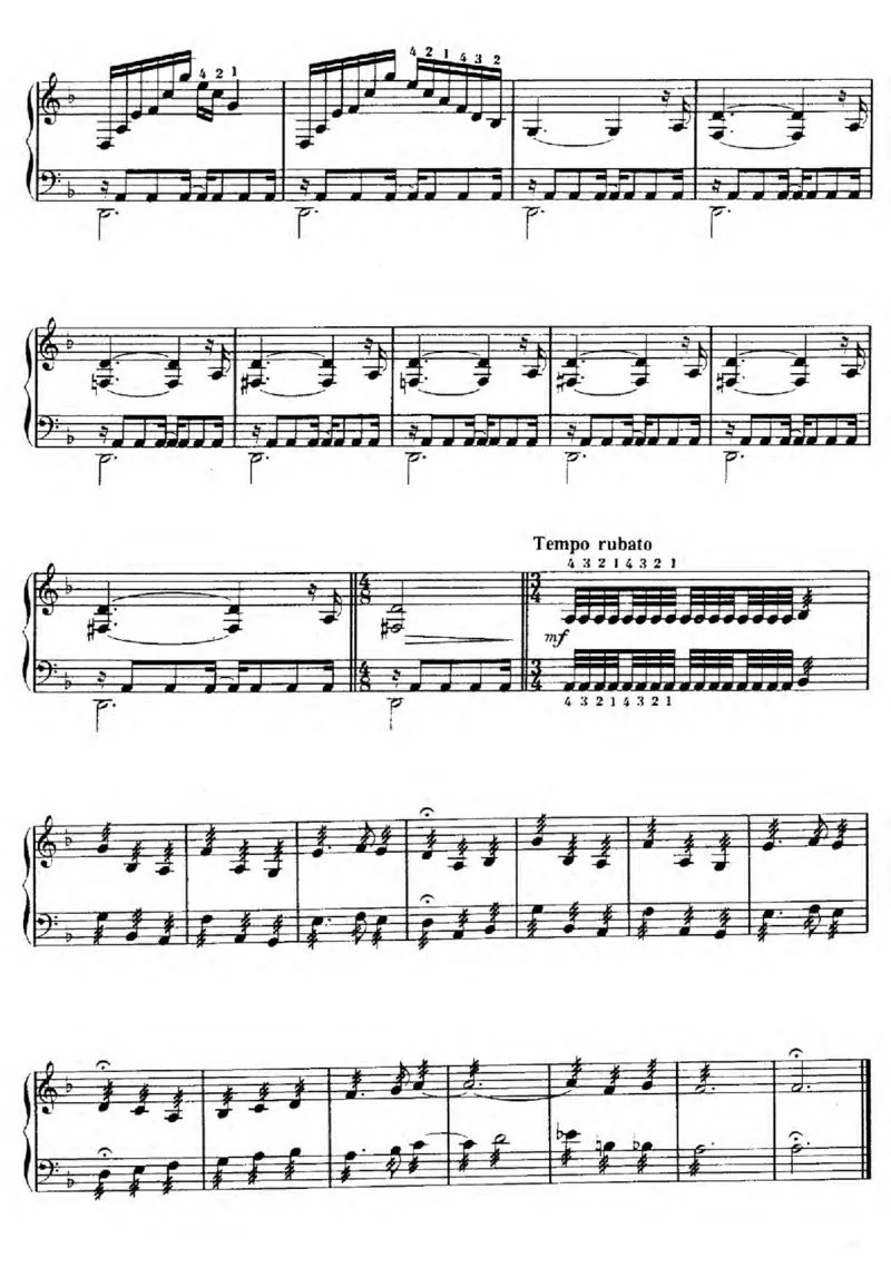 GeorgeWinston.Autumn_一万首著名钢琴曲谱哈农贝多芬合集视频教学电子版高清无水印可打印_06影视钢琴谱合集_影视主题曲钢琴谱