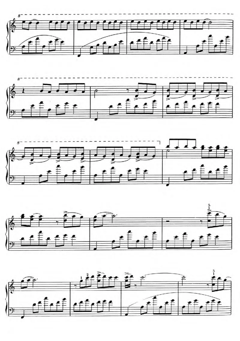 GeorgeWinston.Autumn_一万首著名钢琴曲谱哈农贝多芬合集视频教学电子版高清无水印可打印_06影视钢琴谱合集_影视主题曲钢琴谱