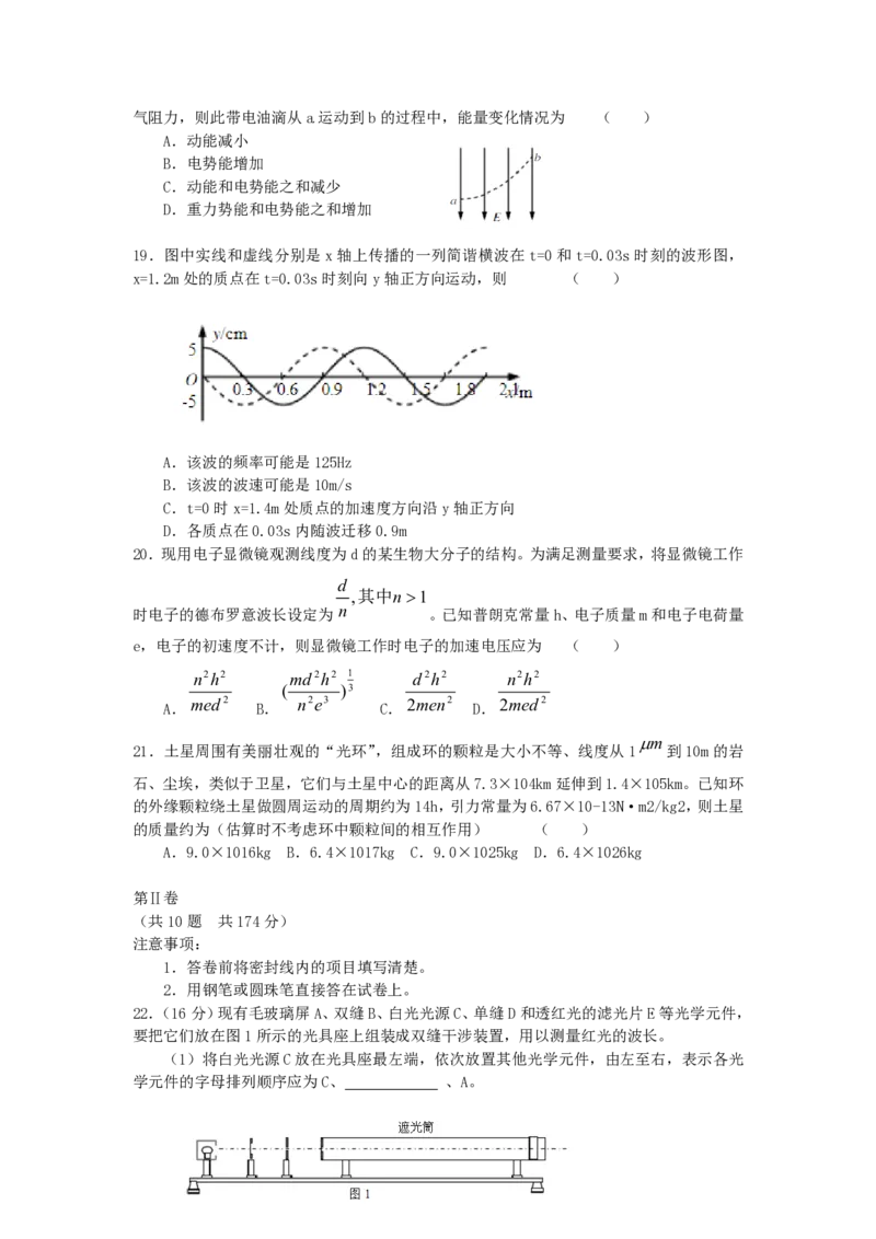 2005年天津高考理科综合真题及答案_化学高考真题试卷_旧1990-2007&middot;高考化学真题_1990-2007&middot;高考化学真题&middot;PDF_2001-2007年各地理综历年真题_天津