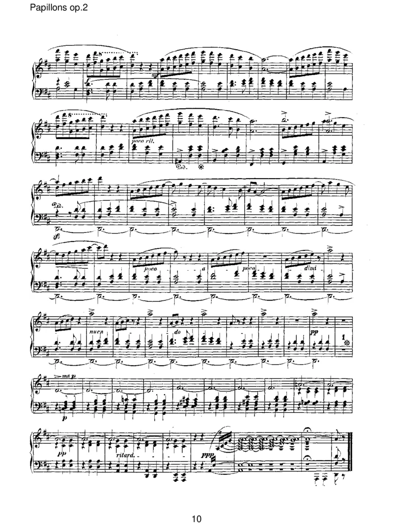 Papillonsop.2_一万首著名钢琴曲谱哈农贝多芬合集视频教学电子版高清无水印可打印_1古典钢琴知名音乐家谱_舒曼钢琴谱全集_RobertSchumann罗伯特&middot;舒曼(1810-1856)