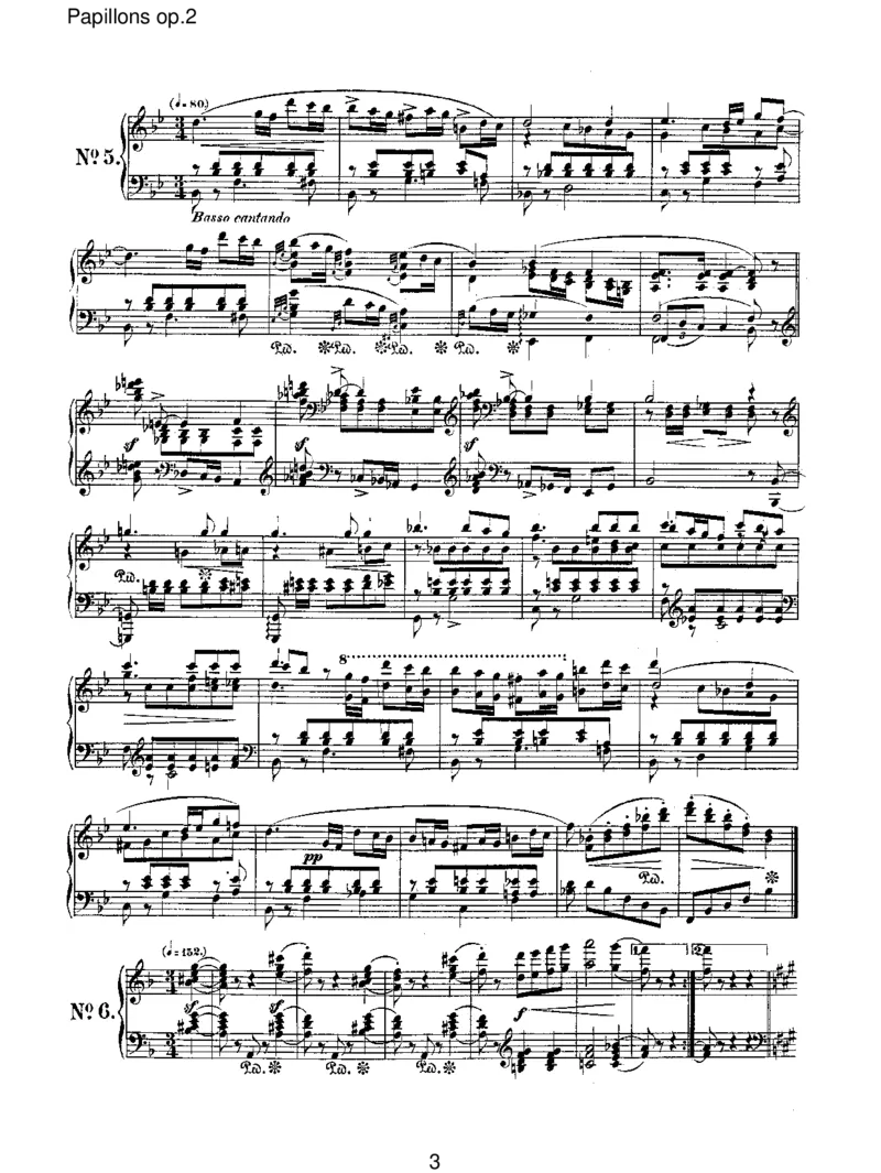 Papillonsop.2_一万首著名钢琴曲谱哈农贝多芬合集视频教学电子版高清无水印可打印_1古典钢琴知名音乐家谱_舒曼钢琴谱全集_RobertSchumann罗伯特&middot;舒曼(1810-1856)