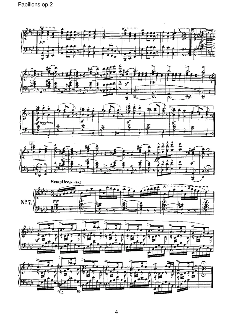 Papillonsop.2_一万首著名钢琴曲谱哈农贝多芬合集视频教学电子版高清无水印可打印_1古典钢琴知名音乐家谱_舒曼钢琴谱全集_RobertSchumann罗伯特&middot;舒曼(1810-1856)