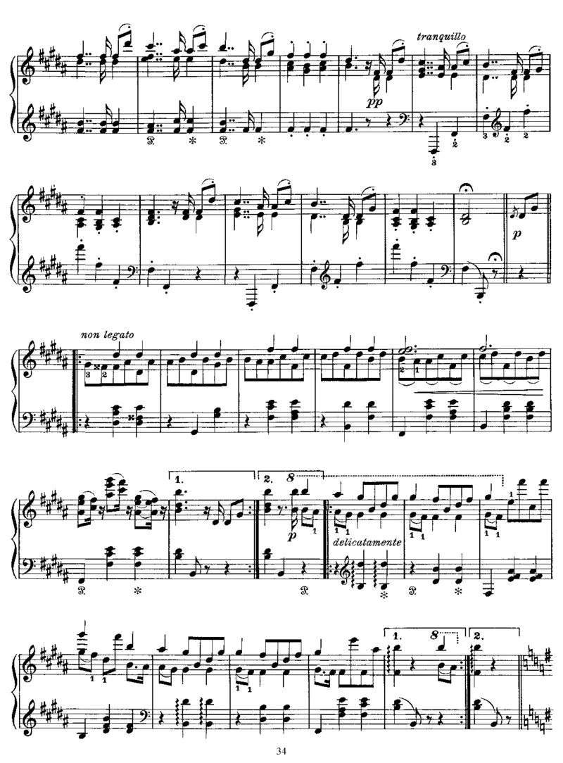 SoireesdeVienne(Schubert)(part2)_一万首著名钢琴曲谱哈农贝多芬合集视频教学电子版高清无水印可打印_1古典钢琴知名音乐家谱_李斯特钢琴谱全集_改编舒伯特