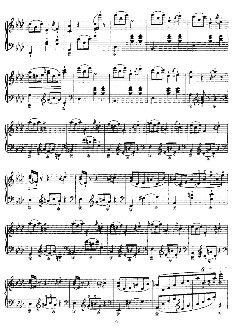 ValseImpromptu_一万首著名钢琴曲谱哈农贝多芬合集视频教学电子版高清无水印可打印_1古典钢琴知名音乐家谱_李斯特钢琴谱全集_其他作品