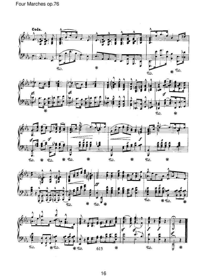 FourMarchesop.76_一万首著名钢琴曲谱哈农贝多芬合集视频教学电子版高清无水印可打印_1古典钢琴知名音乐家谱_舒曼钢琴谱全集_RobertSchumann罗伯特&middot;舒曼(1810-1856)