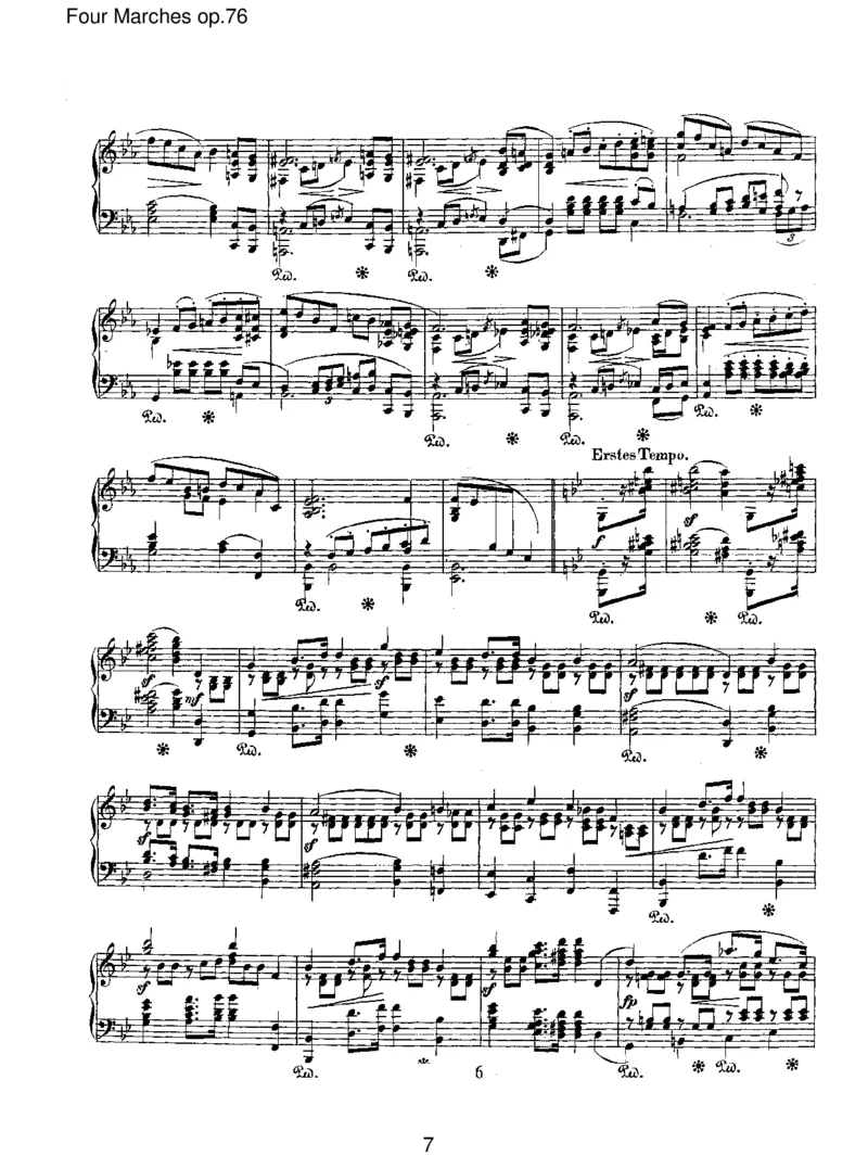 FourMarchesop.76_一万首著名钢琴曲谱哈农贝多芬合集视频教学电子版高清无水印可打印_1古典钢琴知名音乐家谱_舒曼钢琴谱全集_RobertSchumann罗伯特&middot;舒曼(1810-1856)