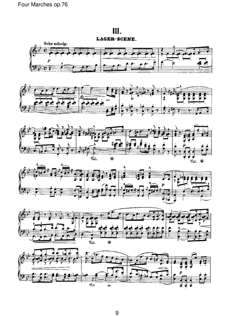 FourMarchesop.76_一万首著名钢琴曲谱哈农贝多芬合集视频教学电子版高清无水印可打印_1古典钢琴知名音乐家谱_舒曼钢琴谱全集_RobertSchumann罗伯特&middot;舒曼(1810-1856)