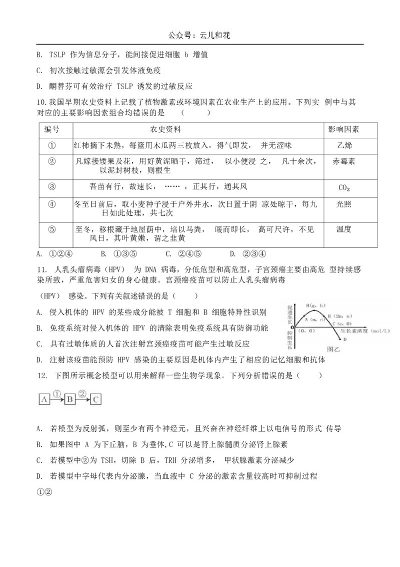 湖北省襄阳市宜城市一中、南漳一中、老河口一中三校2024-2025学年高二上学期12月月考试题生物Word版含答案_2024-2025高二（7-7月题库）_2025年01月试卷