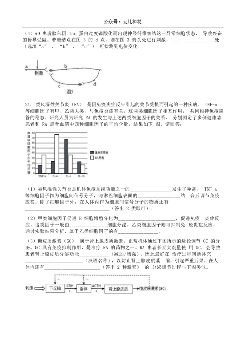 湖北省襄阳市宜城市一中、南漳一中、老河口一中三校2024-2025学年高二上学期12月月考试题生物Word版含答案_2024-2025高二（7-7月题库）_2025年01月试卷