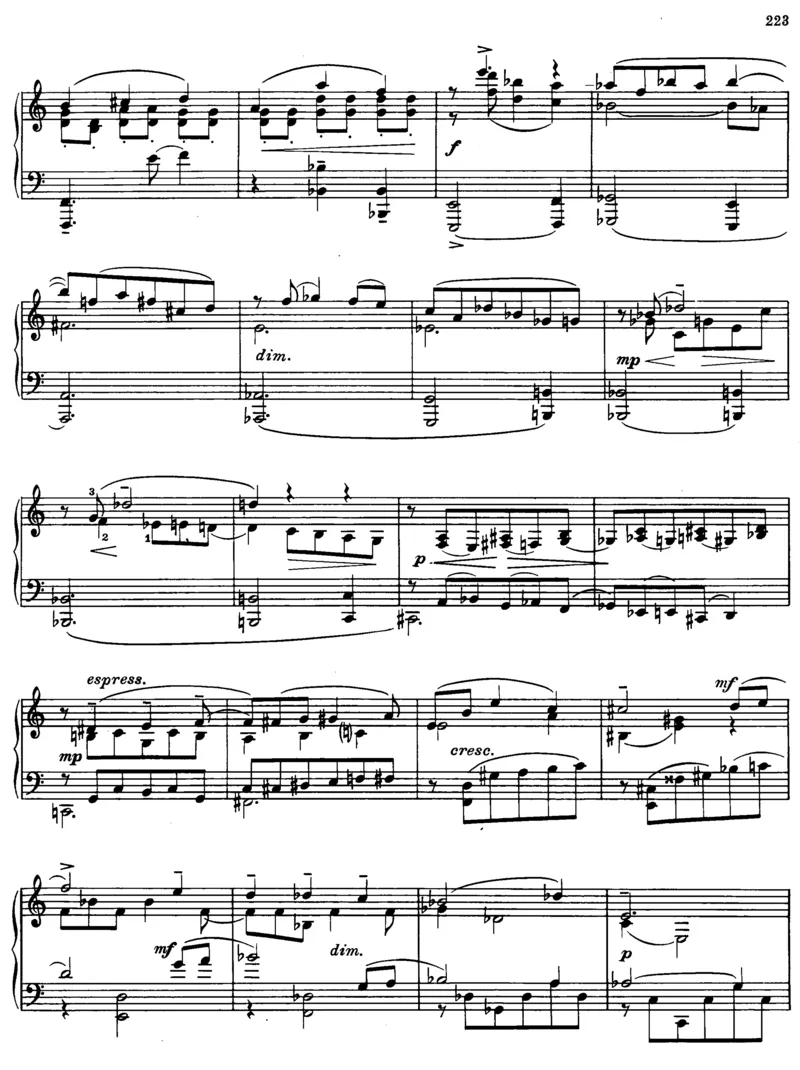 Two_Pieces_Op45_一万首著名钢琴曲谱哈农贝多芬合集视频教学电子版高清无水印可打印_1古典钢琴知名音乐家谱_普罗科菲耶夫钢琴谱全集