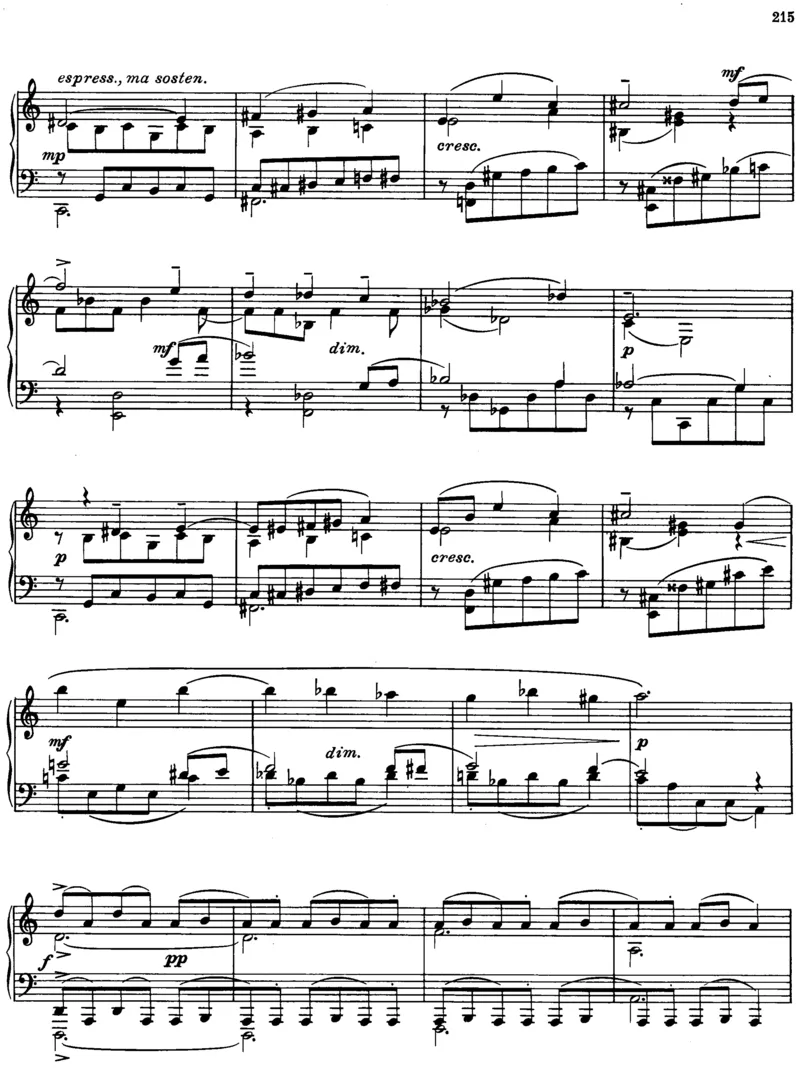 Two_Pieces_Op45_一万首著名钢琴曲谱哈农贝多芬合集视频教学电子版高清无水印可打印_1古典钢琴知名音乐家谱_普罗科菲耶夫钢琴谱全集