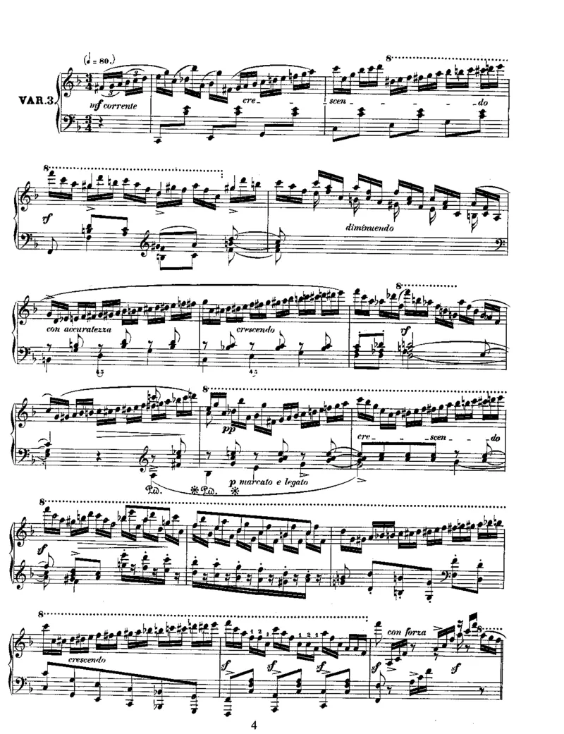 Schumann-VariationsontheNameAbegg,Op.1_一万首著名钢琴曲谱哈农贝多芬合集视频教学电子版高清无水印可打印_1古典钢琴知名音乐家谱_舒曼钢琴谱全集_WORKS