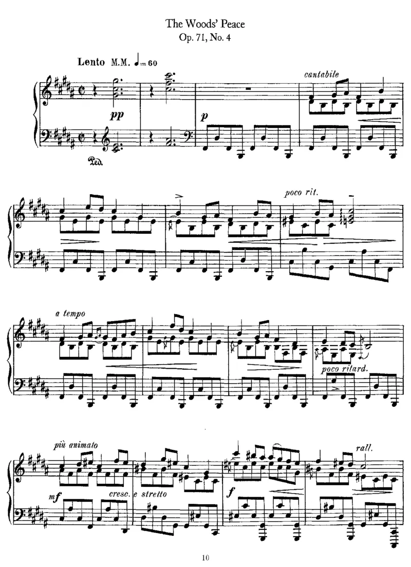 LyricPieces,Op71_一万首著名钢琴曲谱哈农贝多芬合集视频教学电子版高清无水印可打印_1古典钢琴知名音乐家谱_格里格钢琴谱全集_LyricPieces