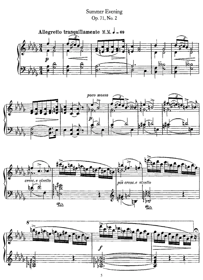 LyricPieces,Op71_一万首著名钢琴曲谱哈农贝多芬合集视频教学电子版高清无水印可打印_1古典钢琴知名音乐家谱_格里格钢琴谱全集_LyricPieces