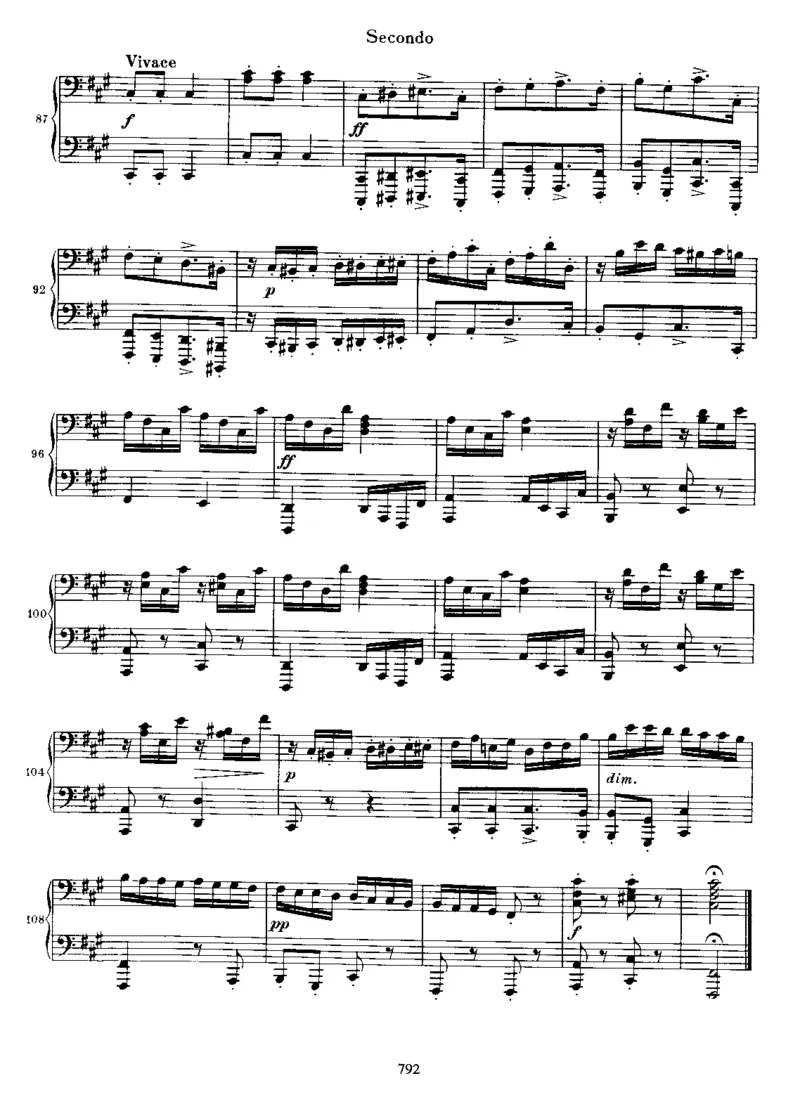 HungarianDanceNo17inf#_一万首著名钢琴曲谱哈农贝多芬合集视频教学电子版高清无水印可打印_1古典钢琴知名音乐家谱_勃拉姆斯钢琴谱全集_匈牙利舞曲四手联弹版