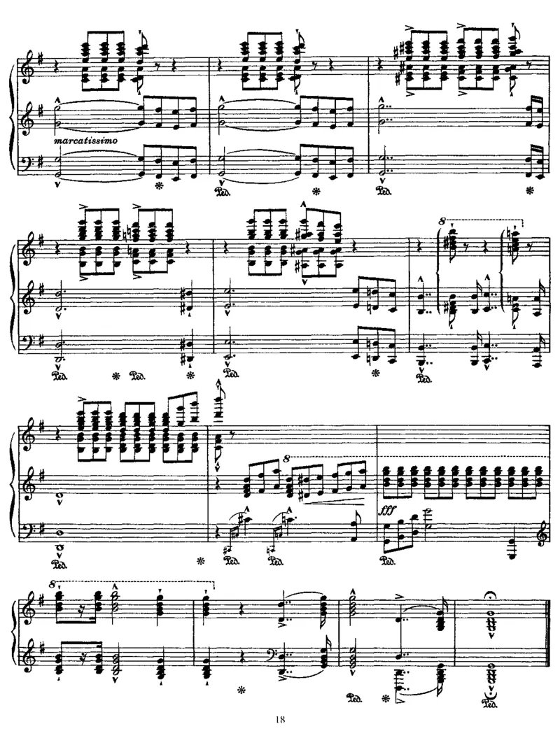 FestivalandBridalSong(Wagner)_一万首著名钢琴曲谱哈农贝多芬合集视频教学电子版高清无水印可打印_1古典钢琴知名音乐家谱_李斯特钢琴谱全集_改编瓦格纳