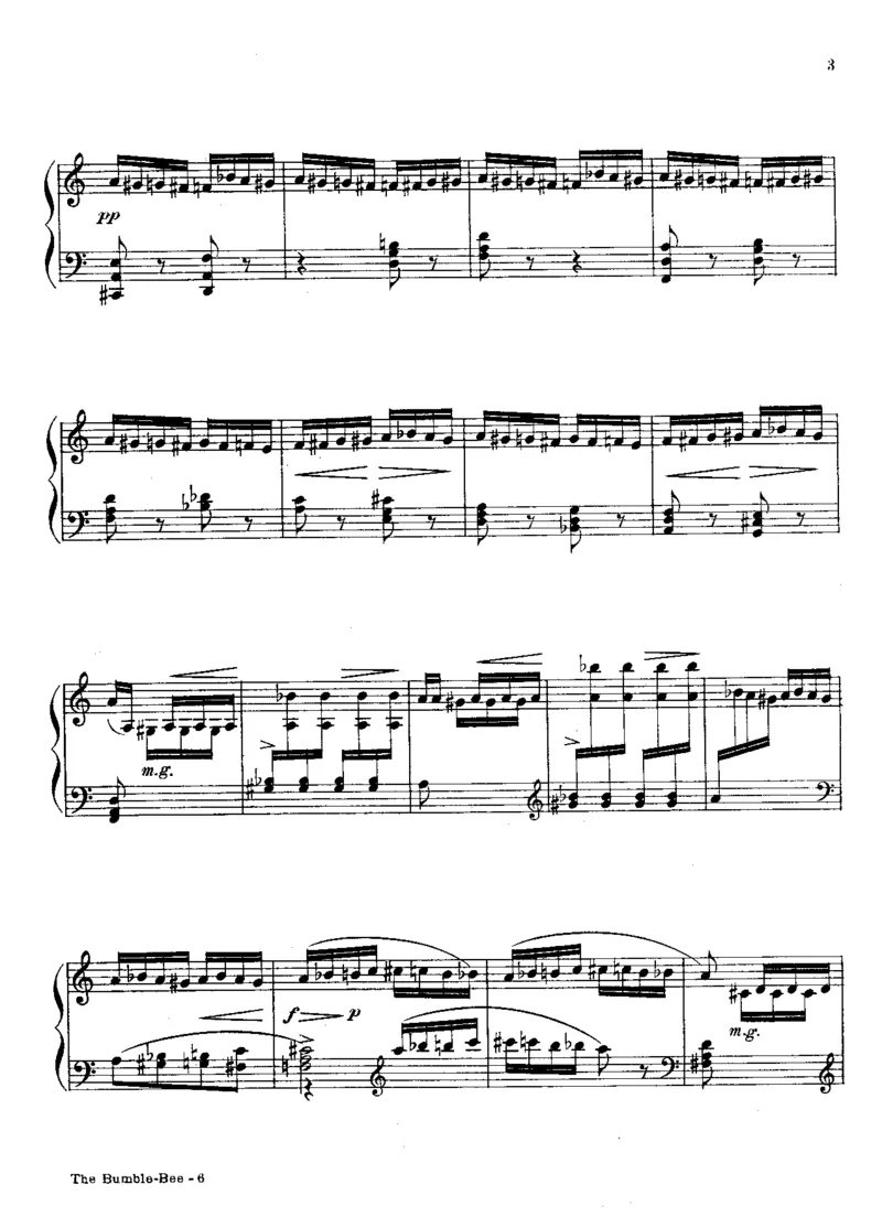 TheBumblebee_一万首著名钢琴曲谱哈农贝多芬合集视频教学电子版高清无水印可打印_1古典钢琴知名音乐家谱_拉赫玛尼诺夫钢琴谱全集