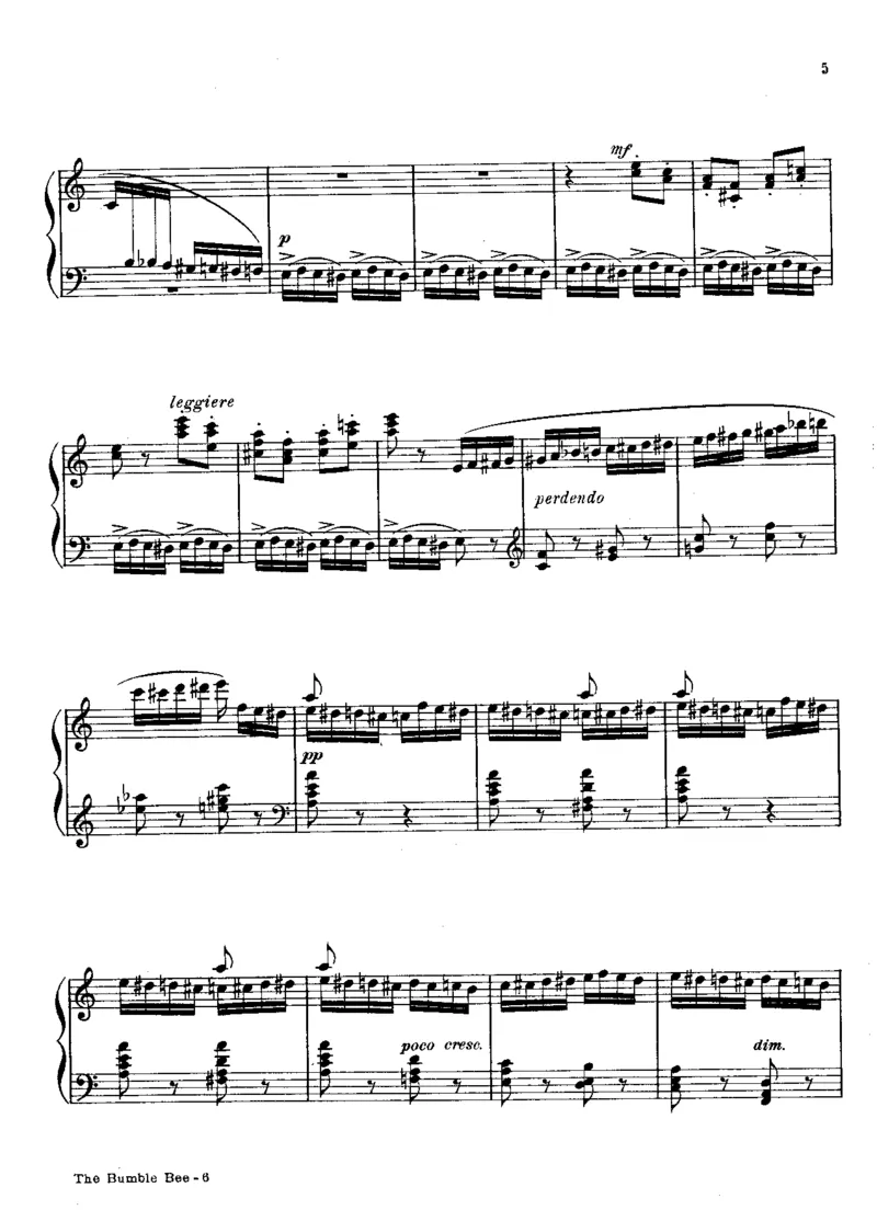 TheBumblebee_一万首著名钢琴曲谱哈农贝多芬合集视频教学电子版高清无水印可打印_1古典钢琴知名音乐家谱_拉赫玛尼诺夫钢琴谱全集