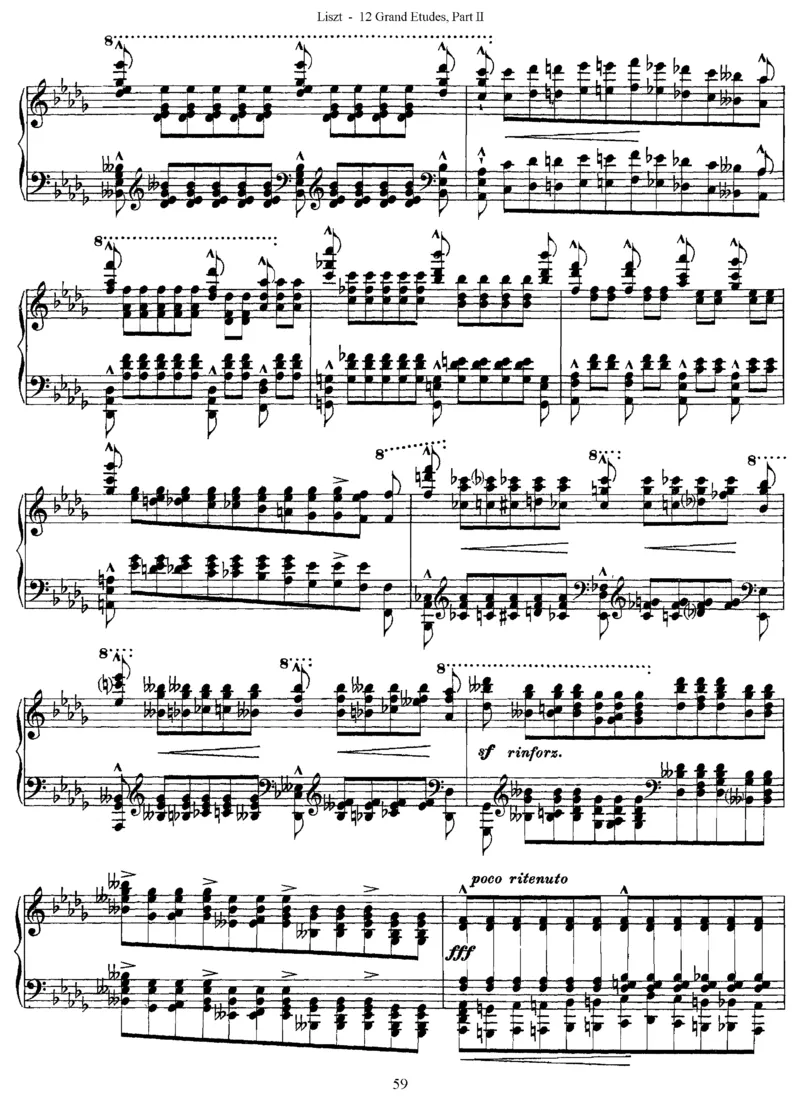LisztGrandeEtudes（二版超技）_一万首著名钢琴曲谱哈农贝多芬合集视频教学电子版高清无水印可打印_1古典钢琴知名音乐家谱_超高难度钢琴谱_超技