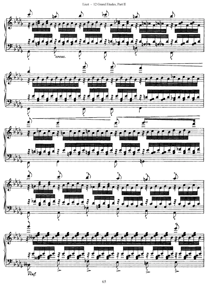 LisztGrandeEtudes（二版超技）_一万首著名钢琴曲谱哈农贝多芬合集视频教学电子版高清无水印可打印_1古典钢琴知名音乐家谱_超高难度钢琴谱_超技
