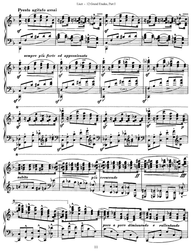 LisztGrandeEtudes（二版超技）_一万首著名钢琴曲谱哈农贝多芬合集视频教学电子版高清无水印可打印_1古典钢琴知名音乐家谱_超高难度钢琴谱_超技