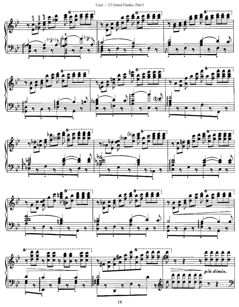 LisztGrandeEtudes（二版超技）_一万首著名钢琴曲谱哈农贝多芬合集视频教学电子版高清无水印可打印_1古典钢琴知名音乐家谱_超高难度钢琴谱_超技