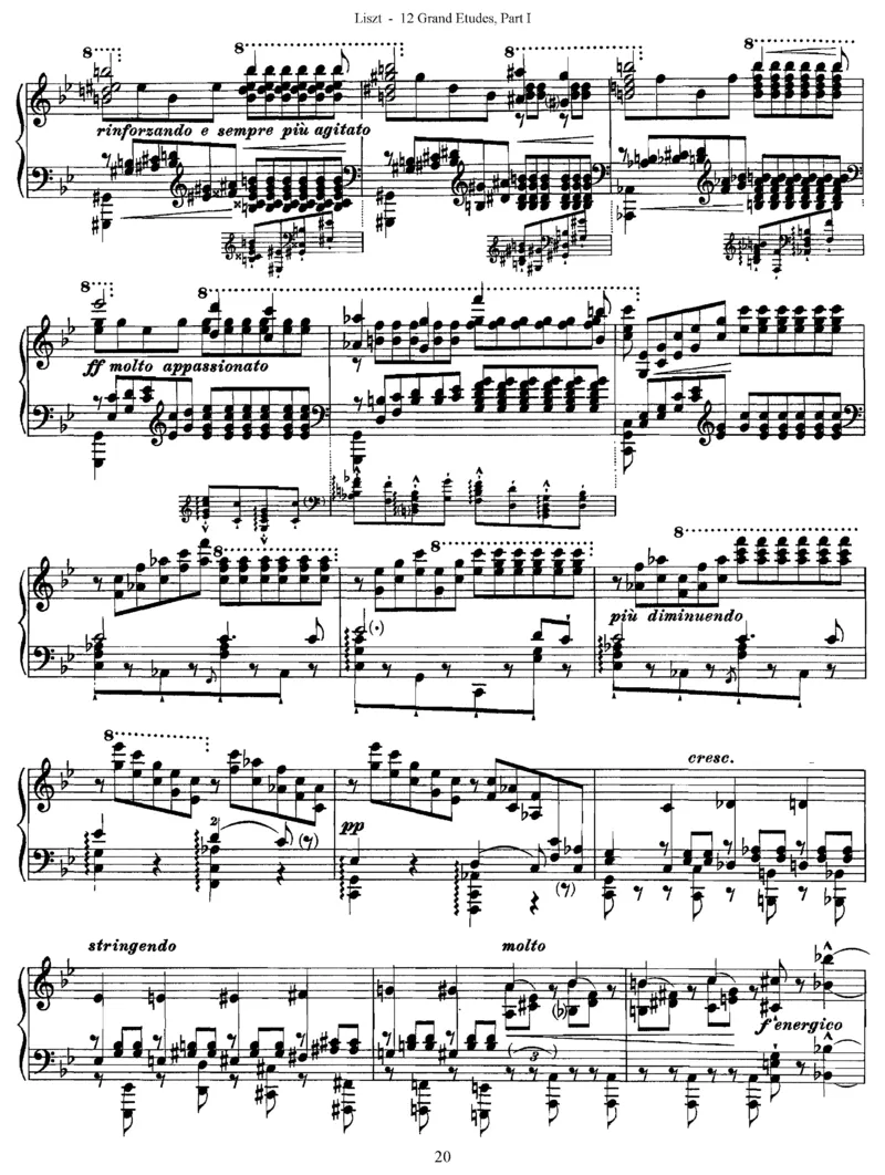 LisztGrandeEtudes（二版超技）_一万首著名钢琴曲谱哈农贝多芬合集视频教学电子版高清无水印可打印_1古典钢琴知名音乐家谱_超高难度钢琴谱_超技