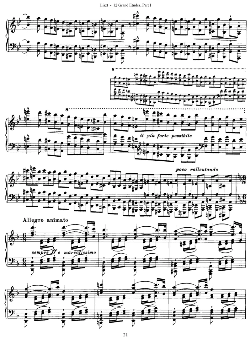 LisztGrandeEtudes（二版超技）_一万首著名钢琴曲谱哈农贝多芬合集视频教学电子版高清无水印可打印_1古典钢琴知名音乐家谱_超高难度钢琴谱_超技