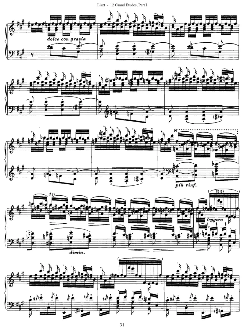 LisztGrandeEtudes（二版超技）_一万首著名钢琴曲谱哈农贝多芬合集视频教学电子版高清无水印可打印_1古典钢琴知名音乐家谱_超高难度钢琴谱_超技