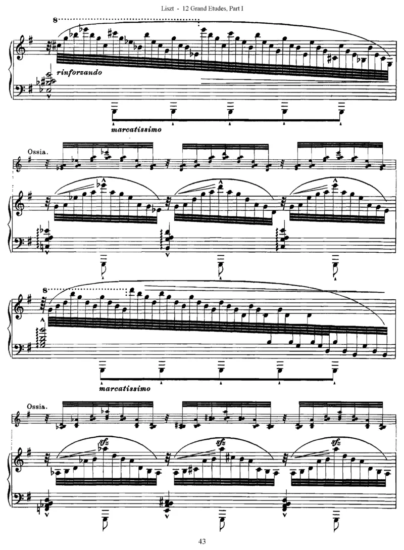 LisztGrandeEtudes（二版超技）_一万首著名钢琴曲谱哈农贝多芬合集视频教学电子版高清无水印可打印_1古典钢琴知名音乐家谱_超高难度钢琴谱_超技