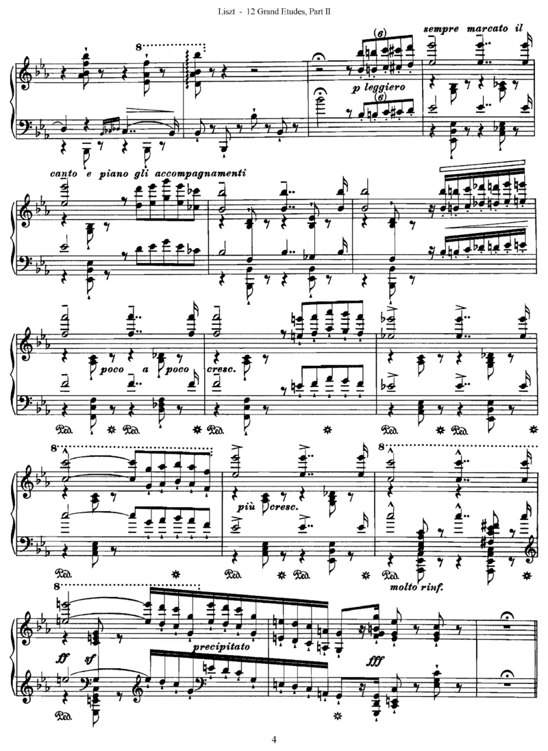 LisztGrandeEtudes（二版超技）_一万首著名钢琴曲谱哈农贝多芬合集视频教学电子版高清无水印可打印_1古典钢琴知名音乐家谱_超高难度钢琴谱_超技