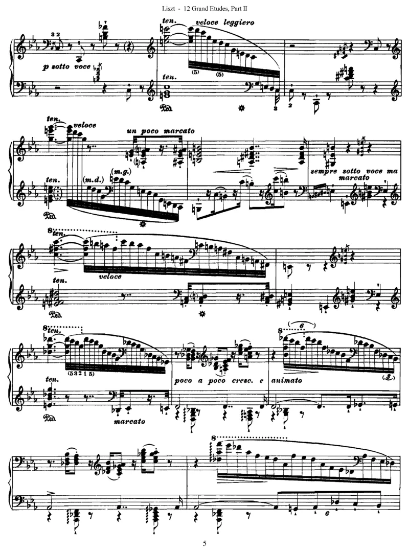 LisztGrandeEtudes（二版超技）_一万首著名钢琴曲谱哈农贝多芬合集视频教学电子版高清无水印可打印_1古典钢琴知名音乐家谱_超高难度钢琴谱_超技