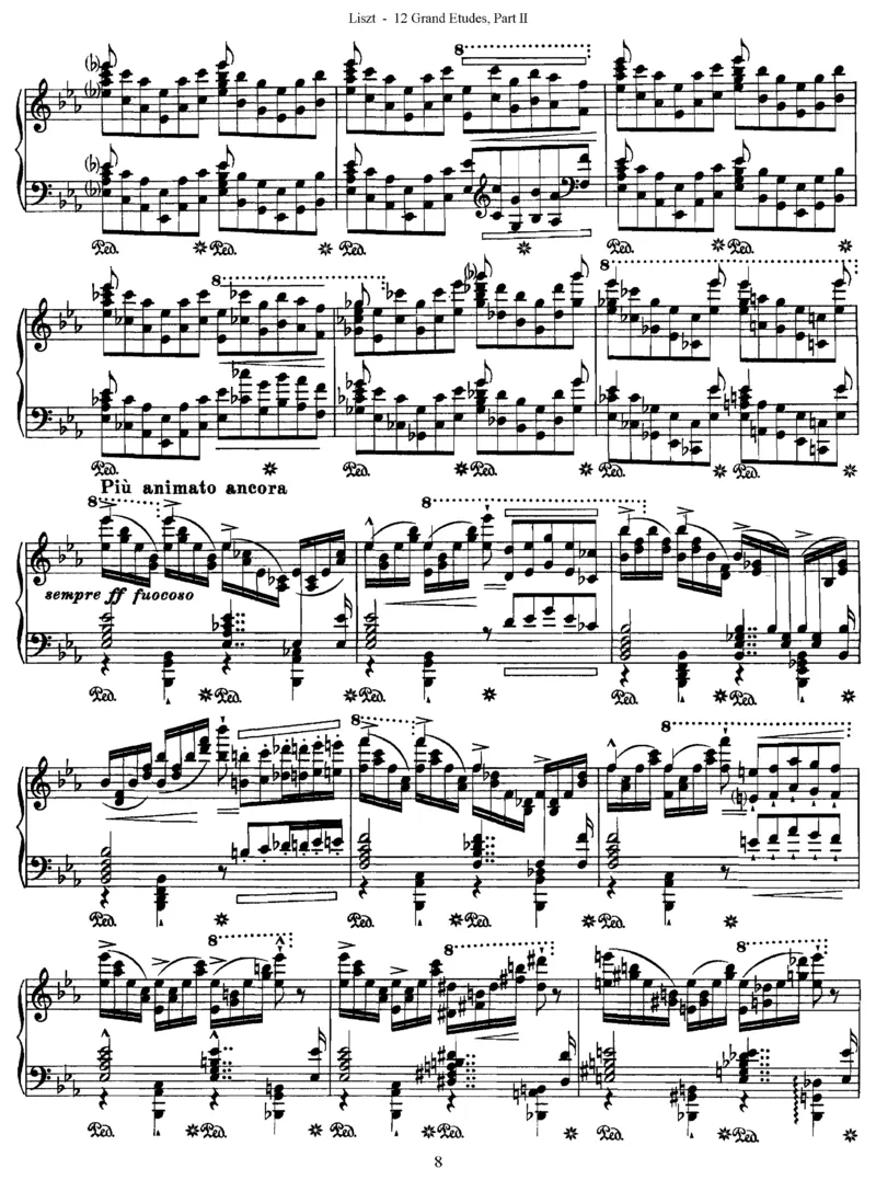 LisztGrandeEtudes（二版超技）_一万首著名钢琴曲谱哈农贝多芬合集视频教学电子版高清无水印可打印_1古典钢琴知名音乐家谱_超高难度钢琴谱_超技