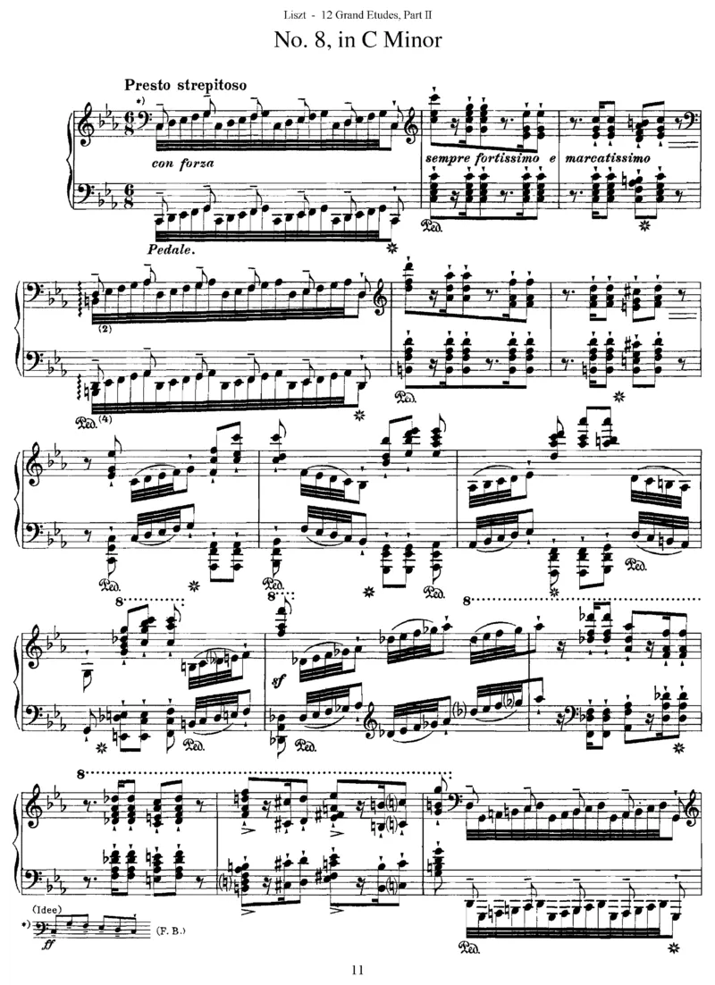 LisztGrandeEtudes（二版超技）_一万首著名钢琴曲谱哈农贝多芬合集视频教学电子版高清无水印可打印_1古典钢琴知名音乐家谱_超高难度钢琴谱_超技