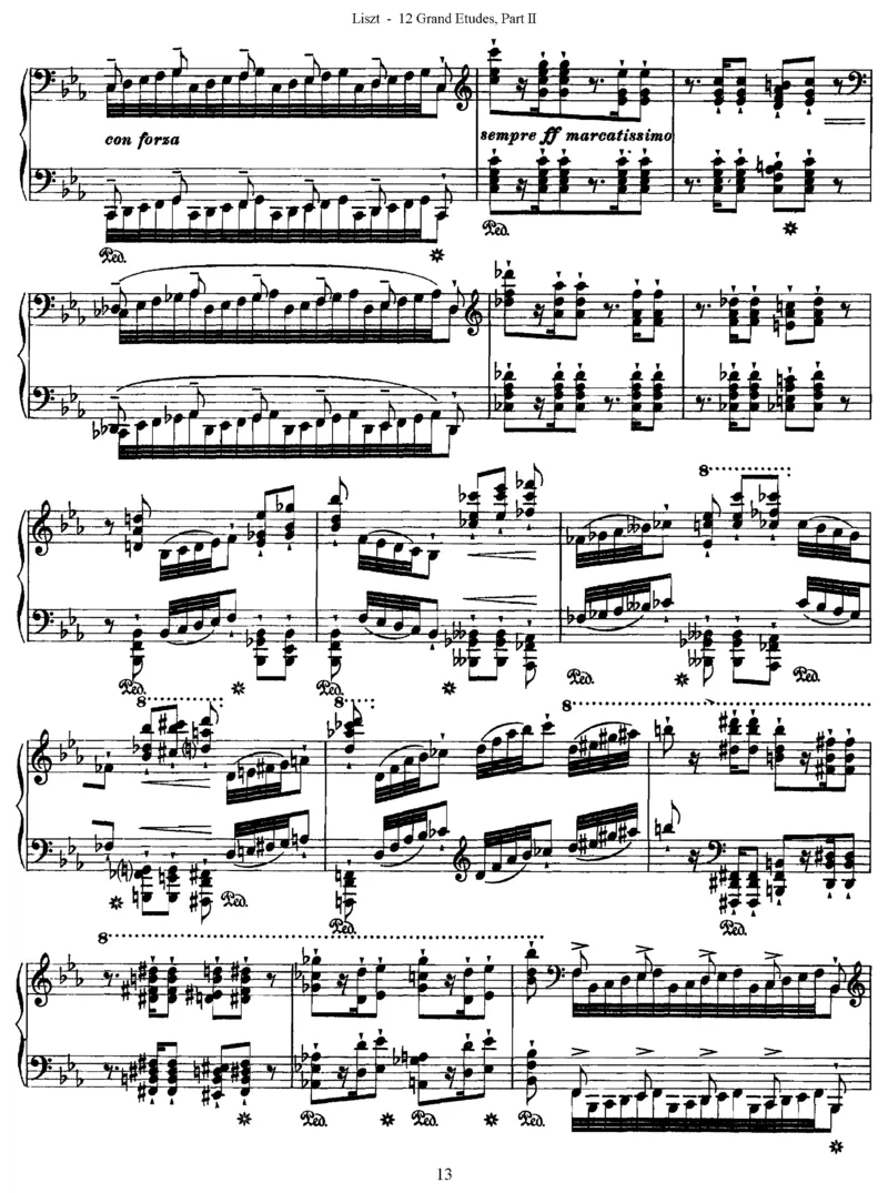 LisztGrandeEtudes（二版超技）_一万首著名钢琴曲谱哈农贝多芬合集视频教学电子版高清无水印可打印_1古典钢琴知名音乐家谱_超高难度钢琴谱_超技