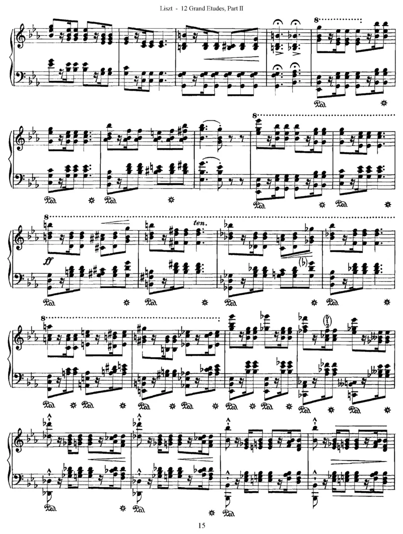 LisztGrandeEtudes（二版超技）_一万首著名钢琴曲谱哈农贝多芬合集视频教学电子版高清无水印可打印_1古典钢琴知名音乐家谱_超高难度钢琴谱_超技