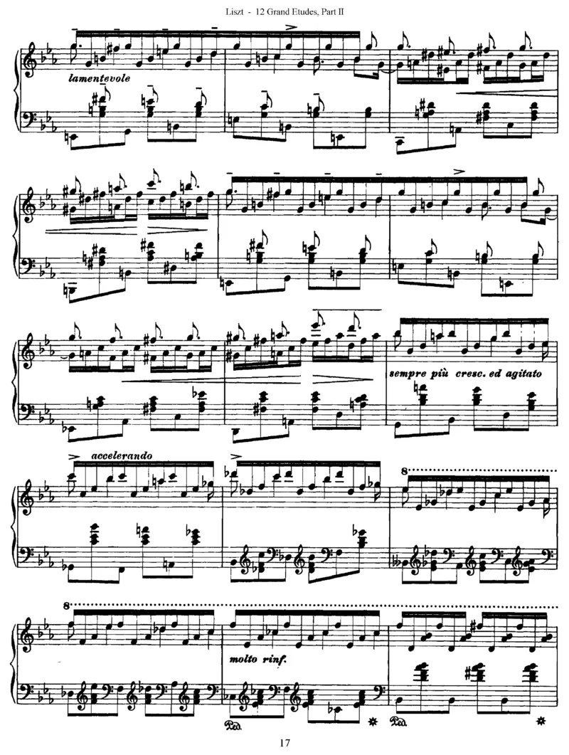 LisztGrandeEtudes（二版超技）_一万首著名钢琴曲谱哈农贝多芬合集视频教学电子版高清无水印可打印_1古典钢琴知名音乐家谱_超高难度钢琴谱_超技