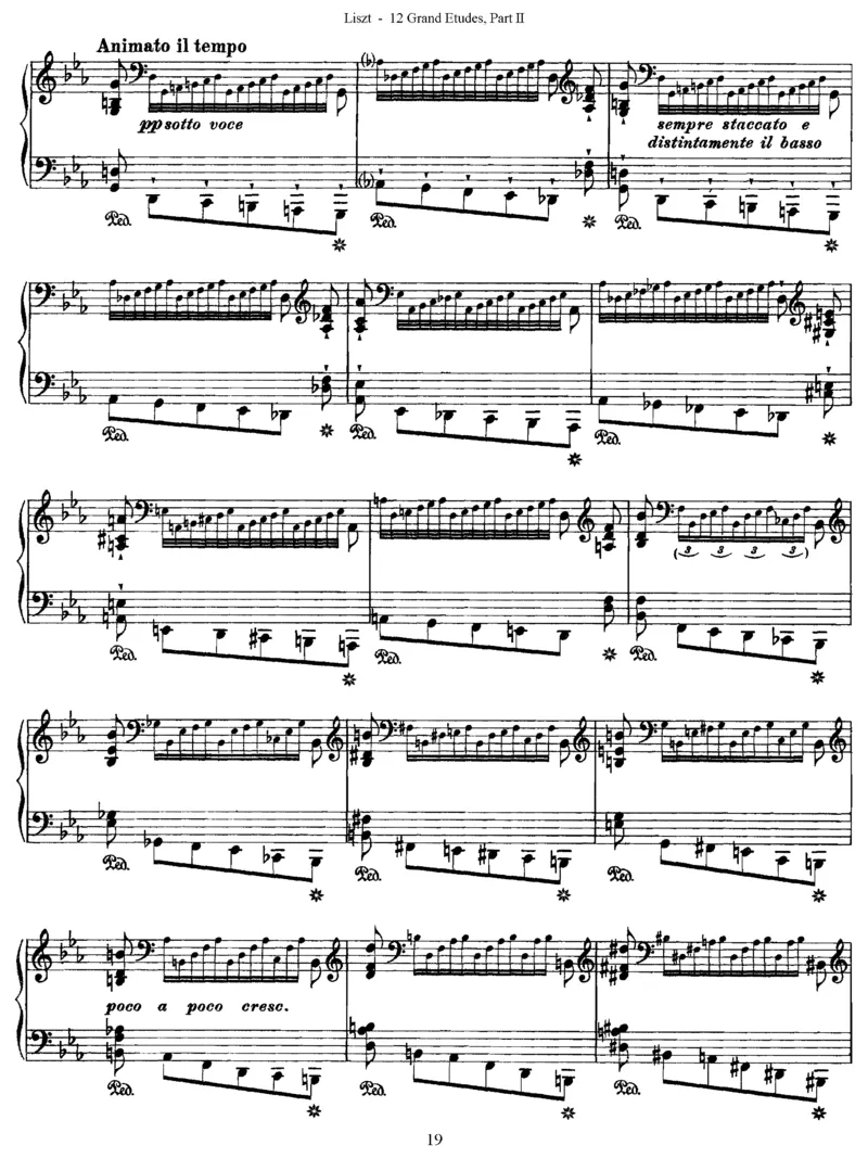 LisztGrandeEtudes（二版超技）_一万首著名钢琴曲谱哈农贝多芬合集视频教学电子版高清无水印可打印_1古典钢琴知名音乐家谱_超高难度钢琴谱_超技