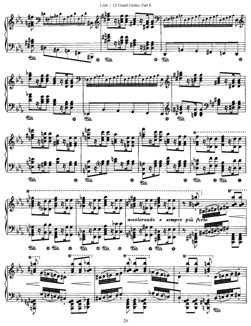 LisztGrandeEtudes（二版超技）_一万首著名钢琴曲谱哈农贝多芬合集视频教学电子版高清无水印可打印_1古典钢琴知名音乐家谱_超高难度钢琴谱_超技