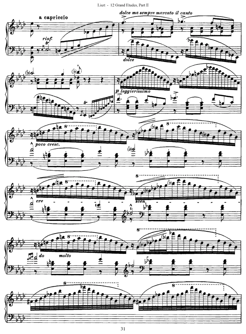 LisztGrandeEtudes（二版超技）_一万首著名钢琴曲谱哈农贝多芬合集视频教学电子版高清无水印可打印_1古典钢琴知名音乐家谱_超高难度钢琴谱_超技