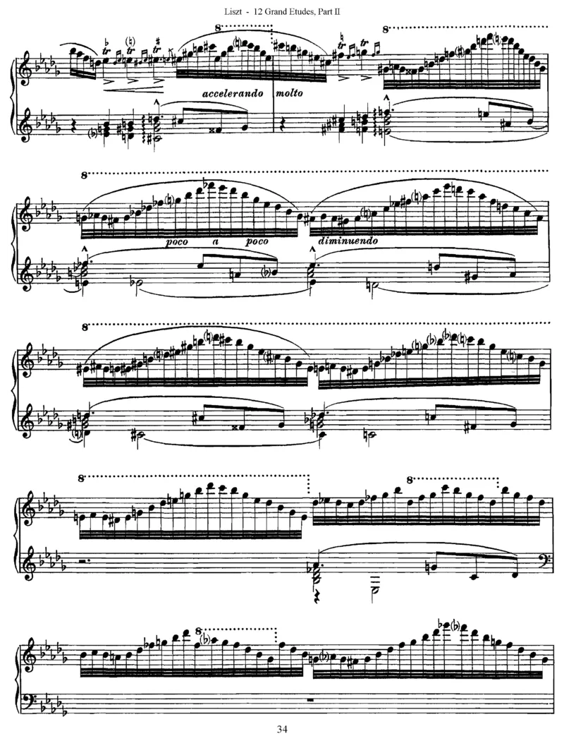 LisztGrandeEtudes（二版超技）_一万首著名钢琴曲谱哈农贝多芬合集视频教学电子版高清无水印可打印_1古典钢琴知名音乐家谱_超高难度钢琴谱_超技
