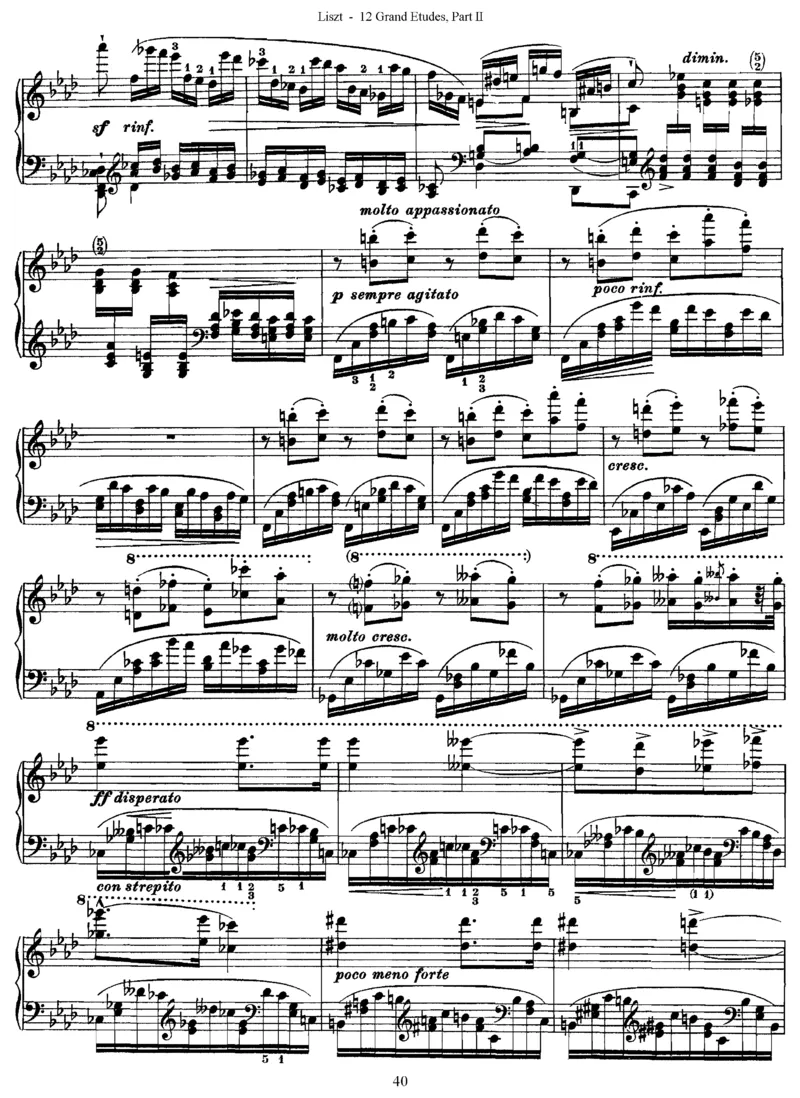LisztGrandeEtudes（二版超技）_一万首著名钢琴曲谱哈农贝多芬合集视频教学电子版高清无水印可打印_1古典钢琴知名音乐家谱_超高难度钢琴谱_超技
