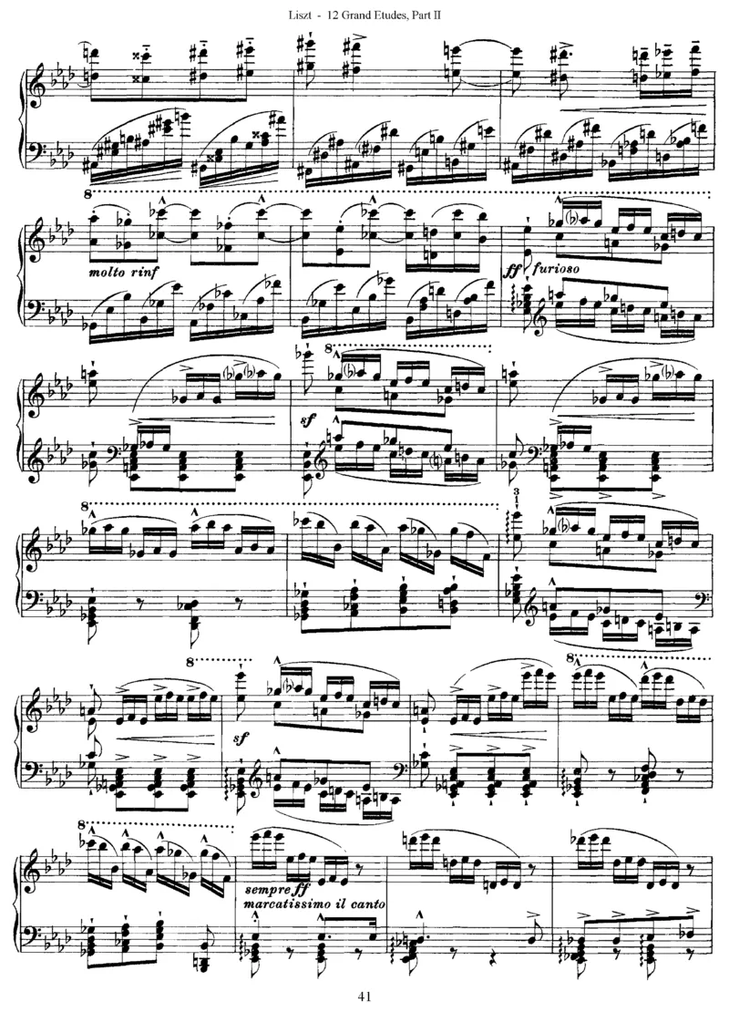 LisztGrandeEtudes（二版超技）_一万首著名钢琴曲谱哈农贝多芬合集视频教学电子版高清无水印可打印_1古典钢琴知名音乐家谱_超高难度钢琴谱_超技