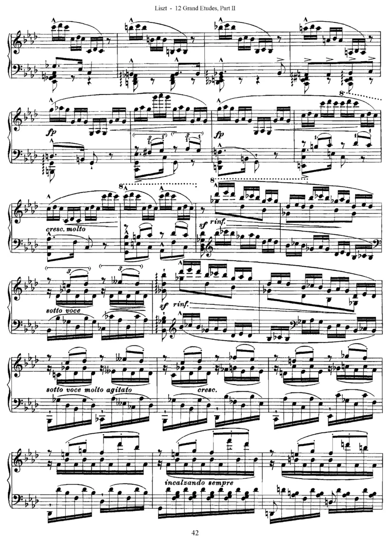 LisztGrandeEtudes（二版超技）_一万首著名钢琴曲谱哈农贝多芬合集视频教学电子版高清无水印可打印_1古典钢琴知名音乐家谱_超高难度钢琴谱_超技