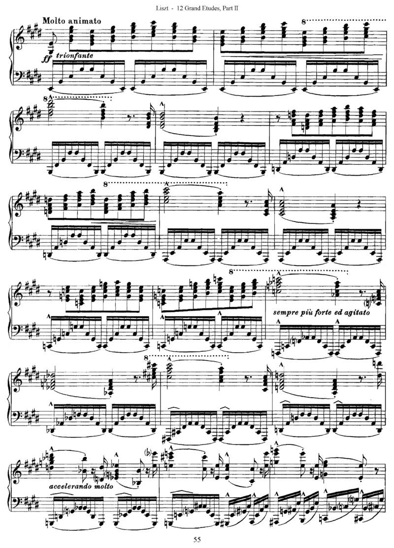 LisztGrandeEtudes（二版超技）_一万首著名钢琴曲谱哈农贝多芬合集视频教学电子版高清无水印可打印_1古典钢琴知名音乐家谱_超高难度钢琴谱_超技