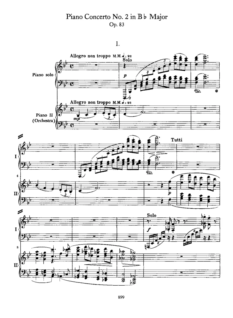 PianoConcertoNo2inBb,Op83(2Piano)_一万首著名钢琴曲谱哈农贝多芬合集视频教学电子版高清无水印可打印_1古典钢琴知名音乐家谱_勃拉姆斯钢琴谱全集_协奏曲